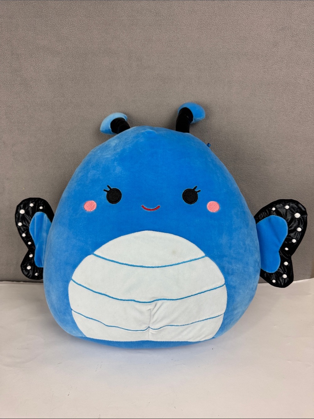 Squishmallow 14” Waverly Blue Butterfly